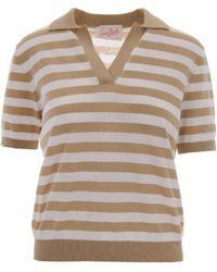 MC2 Saint Barth - Polo Evonne Stripes Pop - Lyst