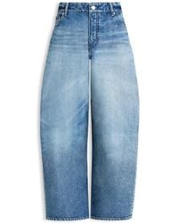Maison AlaïA - Jean Rodeo En Denim Vintage Bleu - Lyst