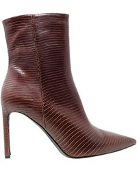 Roberto Del Carlo - Roberto Leather Ankle Boots - Lyst