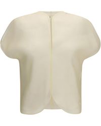 KHAITE - Briar Silk Organza Top - Lyst
