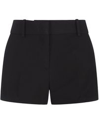 Ermanno Scervino - Linen Blend Tailored Shorts - Lyst
