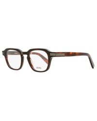 ZEGNA - Modern Keyhole Eyeglasses Ez5282 054 50Mm Plastic (Acetate) - Lyst