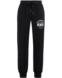 Dolce & Gabbana - Logo Print Sweatpants For - Lyst