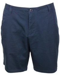 Armani Exchange - Stretch Cotton Bermuda Shorts With Welt Pockets And Zip And Button Closure - Lyst