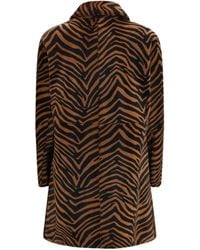 P.A.R.O.S.H. - P.A.R.O..H. Leopard Print Coat - Lyst