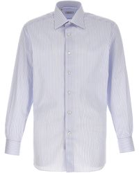 Brioni - Striped Shirt Shirt, Blouse - Lyst