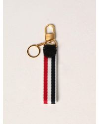 Thom Browne Keyring Key Ring With Ribbon - Multicolor