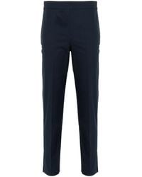 Brunello Cucinelli - Night Sky Tailored Straight Leg Trousers With Side Slits - Lyst