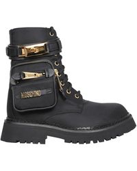 moschino womens boots