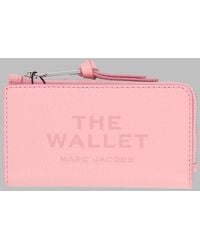 Marc Jacobs - Wallet The Leather Slim Cow & Purses - Lyst