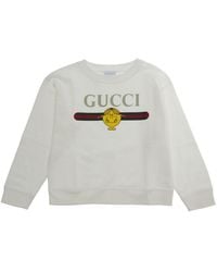 Gucci - Crewneck Sweatshirt Cotton Hoods & Sweatshirts - Lyst