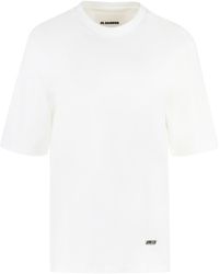 Jil Sander - Crew-neck T-shirt - Lyst