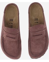 Birkenstock - Loafers Naples Wrapped Suede Leather Sandal - Lyst