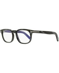 Tom Ford - Rounded Block Eyeglasses Tf5930-D-B 063 52Mm Ft5930 Plastic (Acetate) - Lyst