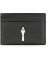 Christian Louboutin - Bettina Card Holder Calf Leather Bos Taurus Wallet - Lyst