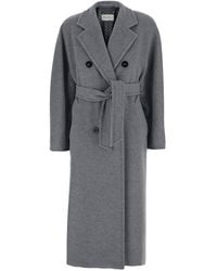 Max Mara - Double-Breasted Coat Madame Wool-Cashmere Virgin Wool - Lyst
