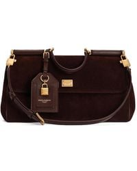 Dolce & Gabbana - Leather Tote Bag My Sicily Calfskin - Lyst