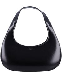 Coperni - Leather Slim Swipe Baguette Bag - Lyst