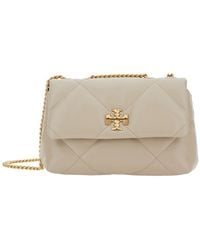 Tory Burch - Shoulder Bag Kira Diamond Quilted Leather - Lyst