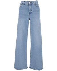 FRAME - Jeans Le Slim Palazzo Denim - Lyst