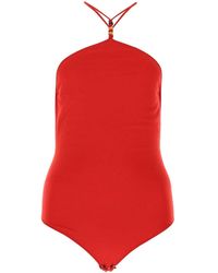 Bottega Veneta - Red Stretch Cashmere Ble - Lyst