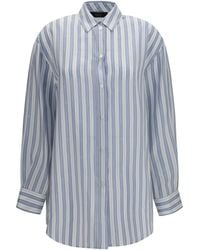 Gucci - Baiadera Silk Jacquard Shirt - Lyst