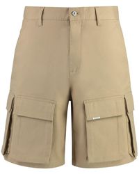 Represent - Cotton Cargo Bermuda Shorts - Lyst