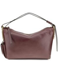 Marc Jacobs - Bordeaux Calf Leather Bos Taurus Shoulder Bag - Lyst