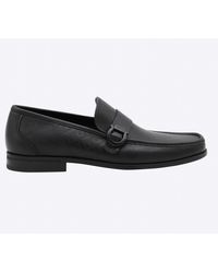 Ferragamo - Leather Caspian Loafers - Lyst
