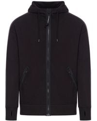 C.P. Company - Diagonal Raised Fleece Goggle Zipped Hooded Sweatshirt - Lyst