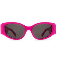 Balenciaga - Bb0258s Fuchsia Sunglasses - Lyst