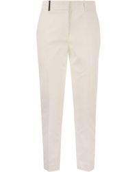 Peserico - Iconic Fit Trousers - Lyst