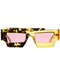 Kuboraum - Mask X12 - Yellow Havana / Orange Sunglasses - Lyst