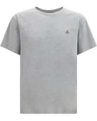 Vivienne Westwood - T-Shirt Classic Orb Cotton T-Shirts - Lyst