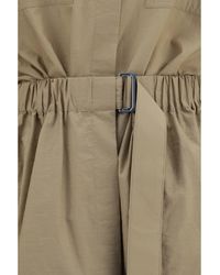 Brunello Cucinelli - Shirt And Skirt Dress Cotton - Lyst