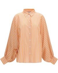 SOSUE - Antonia Voile Striped Shirt Cotton - Lyst