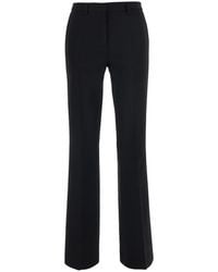 Le Plain - Flare Trousers Tech Fabric - Lyst