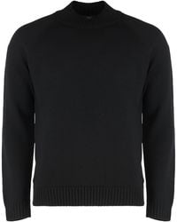 Slowear - Crew-Neck Sweater Virgin Wool Sweatshirts - Lyst