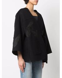 Valentino - Embroidered Butterfly Wrap Jacket Clothing - Lyst