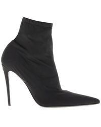 Dolce & Gabbana - X Kim Jersey Ankle Boots - Lyst