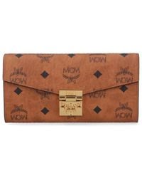 MCM - Wallets Polyurethane - Lyst
