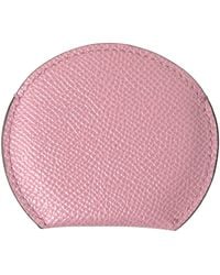 Dolce & Gabbana - Elegant Leather Hand Mirror Holder - Lyst