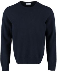 THE (Alphabet) - Knit Pullover Wool-Cashmere Lambswool Sweatshirts - Lyst