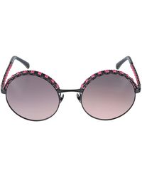 Chanel Round Frame Sunglasses - Pink