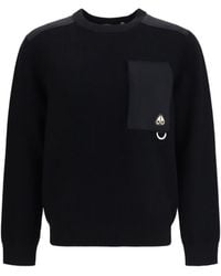 Moose Knuckles - Series Elowan Crewneck Sweater Sweatshirts - Lyst