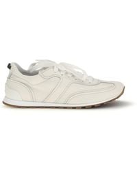 Brunello Cucinelli - Leather Sneakers - Lyst