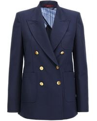 Gucci - Double-Breasted Blazer - Lyst