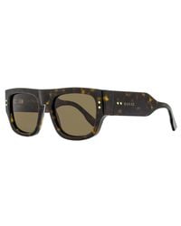 Gucci - Vintage Flat Top Sunglasses Gg1262S 002 54Mm Plastic (Acetate) - Lyst