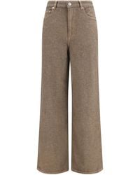 Ganni - Lari Neppy Denim Jeans Cotton; True Hemp; Elastane - Lyst