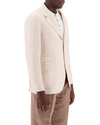 Brunello Cucinelli - Cavallo Deconstructed Single-Breasted Jacket - Lyst